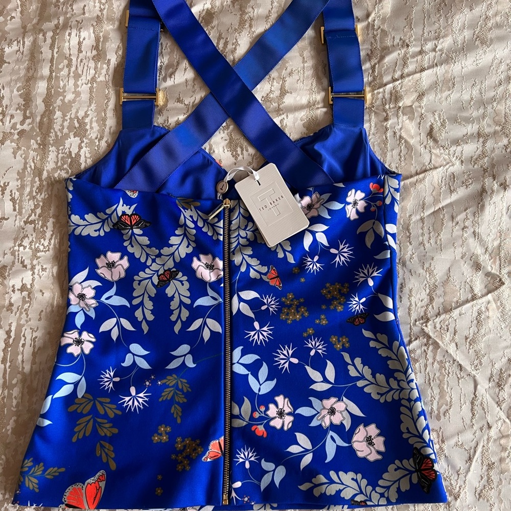 Brand new Ted Baker floral print top.